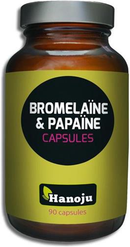 Hanoju Bromelaine & papaine capsules 90 vcaps