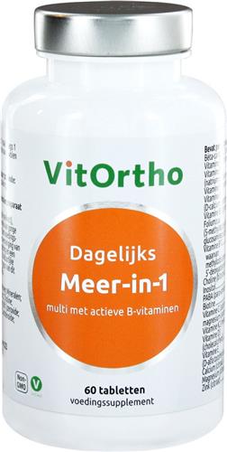 VitOrtho Meer-in-1 Dagelijks - 60 tabletten