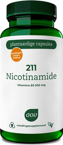 AOV 211 Nicotinamide (500 mg) 60 vegacapsules