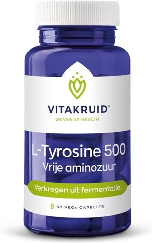 2x Vitakruid L-Tyrosine 500 60 capsules