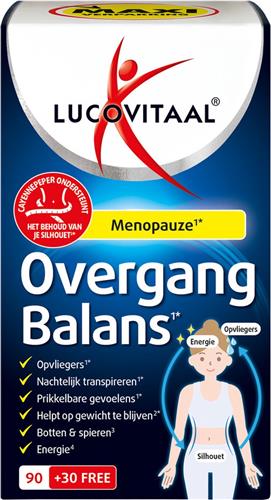 Lucovitaal Overgang Balans Maxi Verpakking 120 tabletten