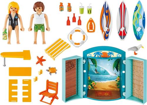 PLAYMOBIL City Life Speelbox Surfshop  - 5641