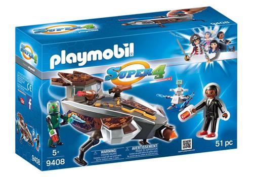 PLAYMOBIL Sykronian ruimteschip met Gene - 9408