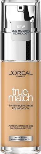 LOréal Paris True Match Foundation - 5D/W - Natuurlijk dekkende foundation met Hyaluronzuur en SPF 16- 30 ml