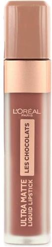 LOréal Paris Les Chocolates Ultra Matte Liquid Lippenstift - 862 Volupto Choco