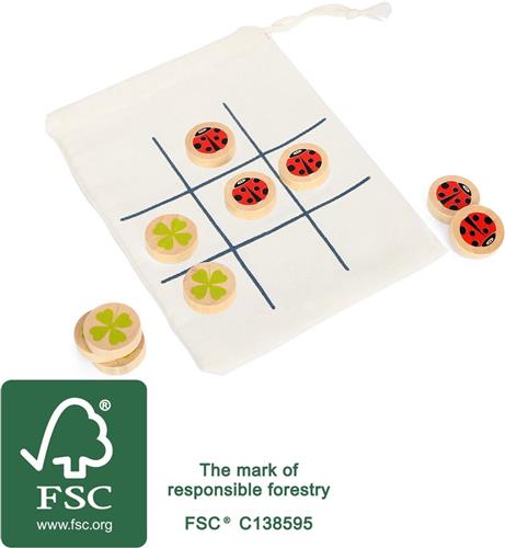 small foot - Tic Tac Toe Travel Game