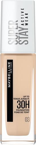 Maybelline New York - SuperStay 30H Active Wear Foundation - 03 True Ivory - Foundation - 30ml