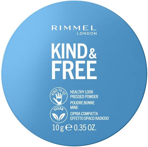 Rimmel London KIND & FREE Vegan Pressed Powder Gezichtspoeder 030 Medium