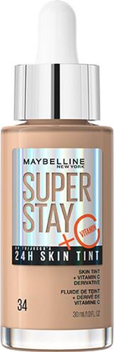 Maybelline New York Superstay 24H Skin Tint Bright Skin-Like Coverage - foundation - 34