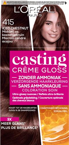 L'Oréal Paris Casting Crème Gloss 415 - Kastanjebruin - Haarverf