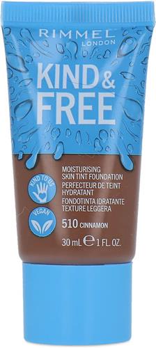 Rimmel London KIND & FREE Vegan Foundation 510 Cinnamon