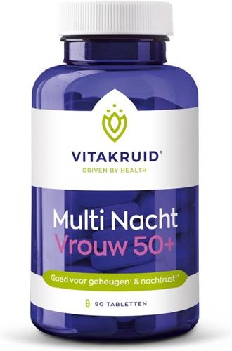 Vitakruid - Multi Nacht Vrouw 50+ - 90st