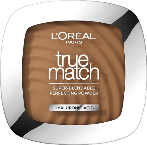 LOréal Paris True Match Poeder - Natuurlijk Dekkende Gezichtspoeder met Hyaluronzuur - 8D/W - 9 gr