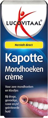 Lucovitaal - Kapotte Mondhoeken Crème - Lippenbalsem