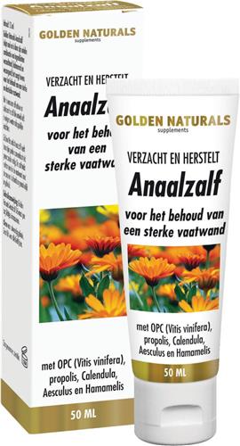 Golden Naturals Anaalzalf (50 milliliter)