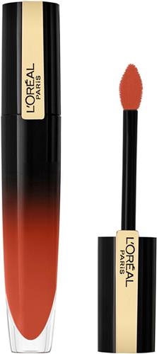 LOréal Paris Brilliant Signature Lippenstift - 304 Be Unafraid - Rood - Ultra Glanzend