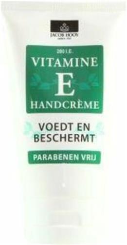 Jacob Hooy Vitamine E Creme Tube Hand en Bodycreme 150 ml