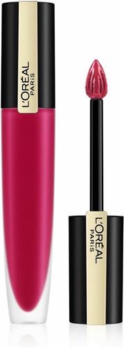 LOréal Paris Rouge Signature Lippenstift - 114 I Represent - Roze - Matte Vloeibare Lipstick