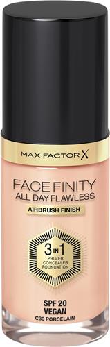 Max Factor Facefinity All Day Flawless Foundation - C30 Porcelain