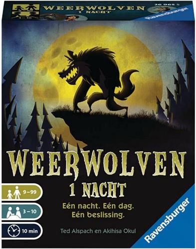 Ravensburger Weerwolven 1 Nacht - pocketspel