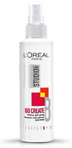 L'Oréal Paris Studio Line Go Create - Extra Sterke Fixatie Spray - 150ml