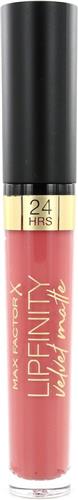 Max Factor Lipfinity Velvet Matte Lippenstift - 045 Posh Pink Nude