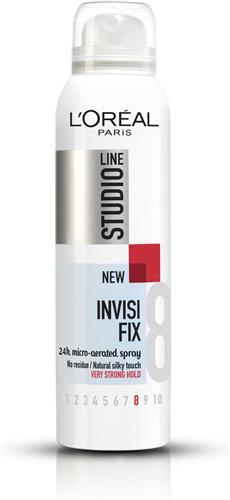 L'Oréal Paris Studio Line Invisi Fix 24H Haarspray - 250 ml - Extra Strong