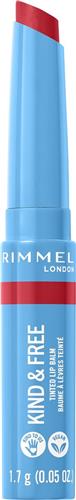 Rimmel Kind & Free Tinted Lipbalm Turbo Red 005 4 gr