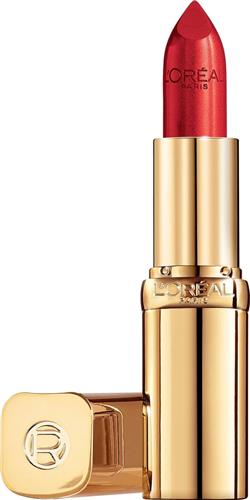 LOréal Paris Color Riche Satin Lipstick - 152 a La Mode - Rood - Verzorgende, Lippenstift verrijkt met Arganolie - 4,54 gr