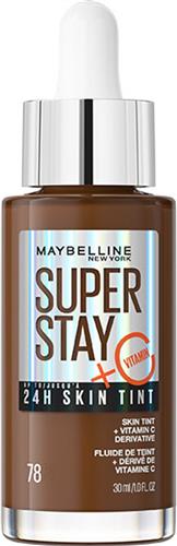 Maybelline New York Superstay 24H Skin Tint Bright Skin-Like Coverage - foundation - 78