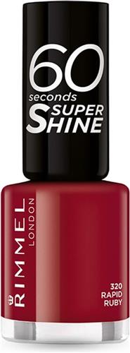 Rimmel London 60 Seconds Nagellak - 320 Rapid Ruby