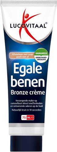 3x Lucovitaal Egale Benen Bronze Crème 75 ml