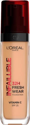 LOréal Paris Infaillible 32HR Fresh Wear Foundation - 260 - Langhoudende Foundation met SPF 25 en Vitamine C - 30ML