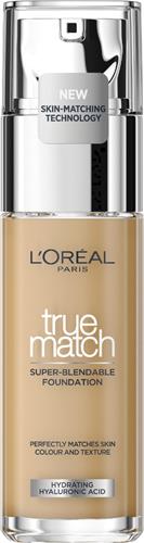 LOréal Paris True Match Foundation - 6N - Natuurlijk Dekkende Foundation met Hyaluronzuur en SPF 16 - 30ml - Vegan