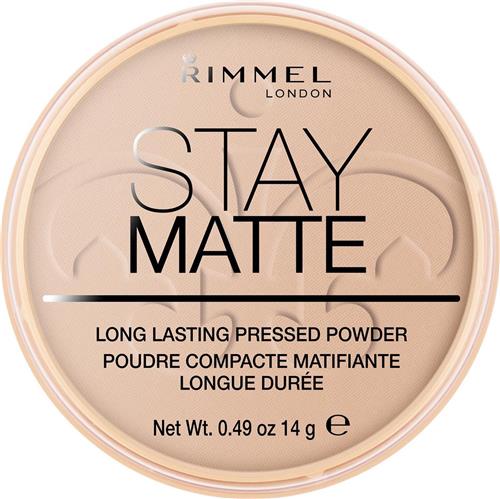 Rimmel London Stay Matte Pressed Powder - 005 Silky Beige