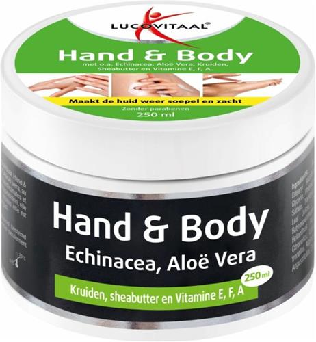 Lucovitaal Hand en Body Crème 250 ml