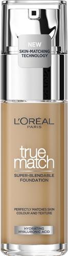 LOréal Paris True Match Foundation - 7D/W - Natuurlijk Dekkende Foundation met Hyaluronzuur en SPF 16 - 30ml - Vegan