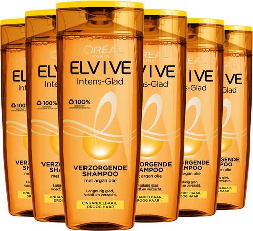 L'Oréal Paris Elvive Intens Glad Shampoo - 6 x 250ml