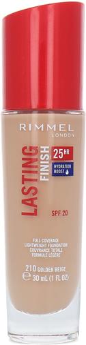 Rimmel London Lasting Finish 25 HR Foundation - 210 Golden Beige