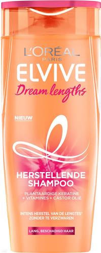 L'Oréal Paris Elvive Dream Lengths - Shampoo met Castorolie en Niacinamide - Lang en Beschadigd Haar - 250ml