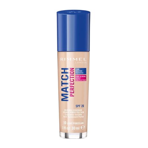 Rimmel London Match Perfection SPF20 Foundation - 010 Light Porcelain