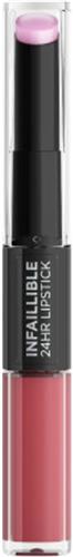 L'Oral Paris Infaillible 24H Lipstick - Langhoudende 2-staps Lipstick met Vitamine E - 213 Toujour Teaberry - Pruim - 5.7ml