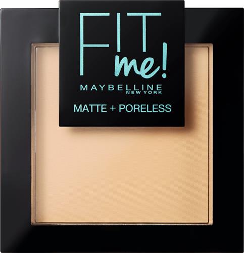 Maybelline New York - Fit Me Matte + Poreless Powder - 115 Ivory - Matterend Poeder welke Poriën Zichtbaar Verkleind - 9 gr.