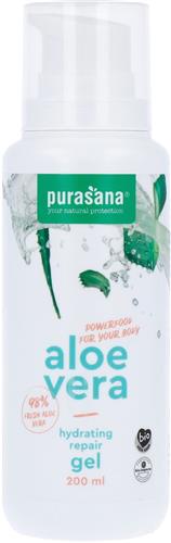 Purasana Aloë Vera Hydraterende - Herstellende Gel Bio 200 ml