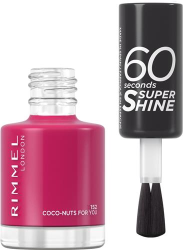 Rimmel London 60 Seconds SuperShine Nagellak - 152 Coco Nuts For You