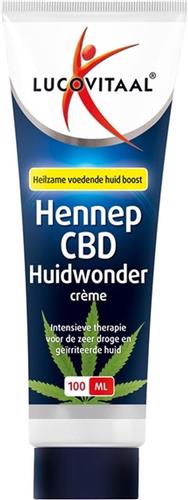 Lucovitaal - Hennep CBD Huidwonder Crème - Bodycrème