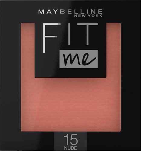 Maybelline Fit Me Blush - 15 Nude - Oranje - Natuurlijk Ogende Rouge - 4,5 gr