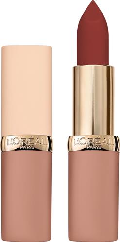 LOréal Paris Make-Up Designer Color Riche Free the Nudes Lipstick - 04 No Cage - Bruin - Nude Matte Lippenstift - 3,9 gr.