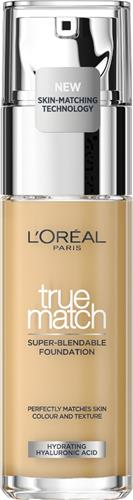 LOréal Paris True Match Foundation - Natuurlijk dekkende foundation met Hyaluronzuur en SPF 16 - 2D/W - 30 ml