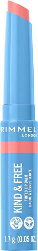 Rimmel Kind & Free Tinted Lipbalm Hibiscus Blaze 004 4 gr